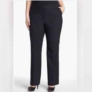 NWT Sejour Curvy Fit Straight Leg Dress Pants Trousers